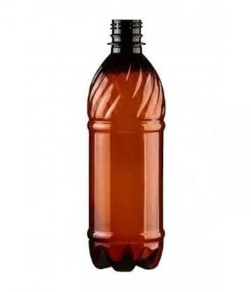 Изображение 0,5 л. Пластиковая бутылка (ПЭТ) с крышкой.