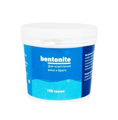 Picture of Бентонит для осветления 30-50 л браги (банка ПЭТ), 150 гр